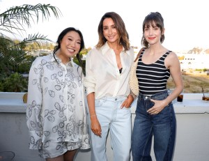 Awkwafina, Julie Bourgeois and Alison Brie