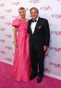 Tatiana Cancro, Peter Cancro at the Breast Cancer Research Foundation Hot Pink Party held at Glasshouse on May 13, 2025 in New York, New York.