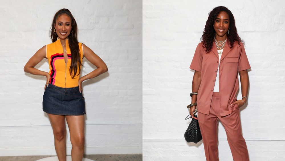 Elaine Welteroth at Elaine Welteroth + birthFUND present “Mother’s Day Party With a Purpose” on May 10, 2025 in Los Angeles, California.