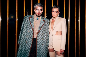 Adam Lambert at the Boom at the Standard Met Gala after party held at the Boom Boom Room at the Standard Hotel on May 05, 2025 in New York, New York.