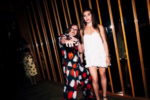 Marc Rebillet, Francesca Keller at the Boom at the Standard Met Gala after party held at the Boom Boom Room at the Standard Hotel on May 05, 2025 in New York, New York.