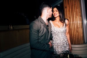 Priyanka Chopra Jonas, Nick Jonas at the Boom at the Standard Met Gala after party held at the Boom Boom Room at the Standard Hotel on May 05, 2025 in New York, New York.