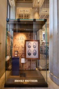 A look at the new Brooks Brother store at 195 Broadway in New York.