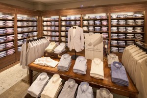 A look at the new Brooks Brother store at 195 Broadway in New York.