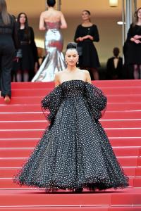 Irina Shayk at the Opening Ceremony and "Leave One Day" Premiere at the 78th Cannes Film Festival held at Palais des Festivals on May 13, 2025 in Cannes, France.