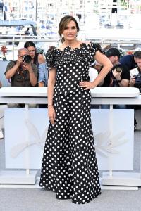 Mariska Hargitay at the "My Mom Jayne: A Film by Mariska Hargitay" Photocall during the 78th Cannes Film Festival held at Palais des Festivals on May 18, 2025 in Cannes, France.