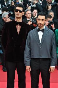 Richard Ayoade, Riz Ahmed at "The Phoenician Scheme" Premiere  – The 78th Cannes Film Festival at Palais des Festivals on May 18, 2025 in Cannes, France.