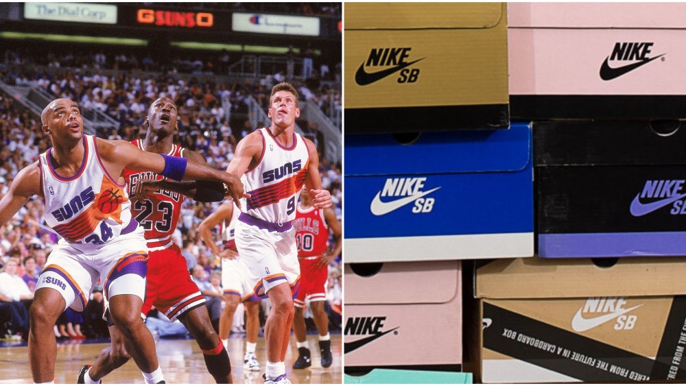 Charles Barkley, Michael Jordan, Nike SB shoe boxes