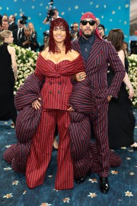 NEW YORK, NEW YORK - MAY 05: (L-R) Alicia Keys and Swizz Beatz attend the 2025 Met Gala Celebrating "Superfine: Tailoring Black Style" at Metropolitan Museum of Art on May 05, 2025 in New York City.  (Photo by Dimitrios Kambouris/Getty Images for The Met Museum/Vogue)