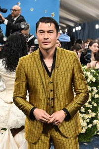 Henry Golding at The 2025 Met Gala Celebrating "Superfine: Tailoring Black Style" held at the Metropolitan Museum of Art on May 05, 2025 in New York, New York.