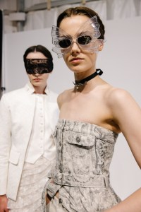 Backstage at Dior Cruise 2026 Ready-to-Wear Collection