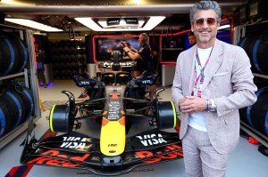MONTE-CARLO, MONACO - MAY 25: Patrick Dempsey outside the Oracle Red Bull Racing garage prior to the F1 Grand Prix of Monaco at Circuit de Monaco on May 25, 2025 in Monte-Carlo, Monaco. (Photo by Mark Thompson/Getty Images)