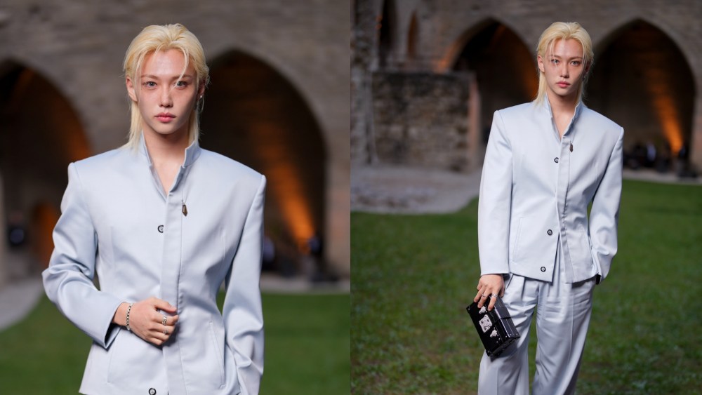 Felix at the Louis Vuitton Cruise 2026 show held at the Palais des Papes on May 22, 2025 in Avignon, France