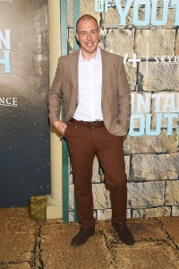 Donnie Baxter at Apple's "Fountain of Youth" world premiere held at the American Museum of Natural History on May 19, 2025 in New York, New York.