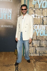 Arian Moayed at Apple's "Fountain of Youth" world premiere held at the American Museum of Natural History on May 19, 2025 in New York, New York.