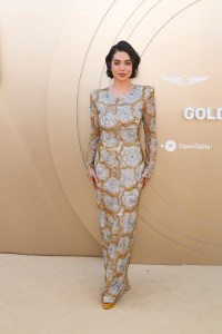 Auliʻi Cravalho at the 2025 Gold Gala held at The Music Center on May 10, 2025 in Los Angeles, California.