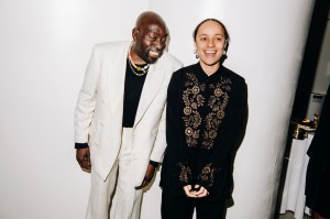 Ade Odunlami and  Grace Wales Bonner