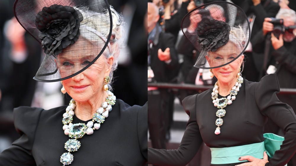 Helen Mirren at the "La Venue de l’Avenir" premiere during the 78th Cannes Film Festival held at the Palais des Festivals on May 22, 2025 in Cannes, France.