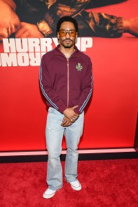 Kaytranada at the "Hurry Up Tomorrow" world premiere held at AMC Lincoln Square 13 on May 13, 2025 in New York, New York.