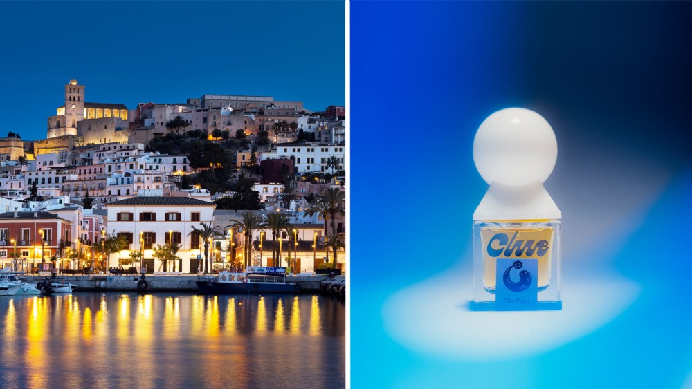 Clue Perfumery's ocean water-infused The Point makes for the ultimate scent for an Ibiza getaway.