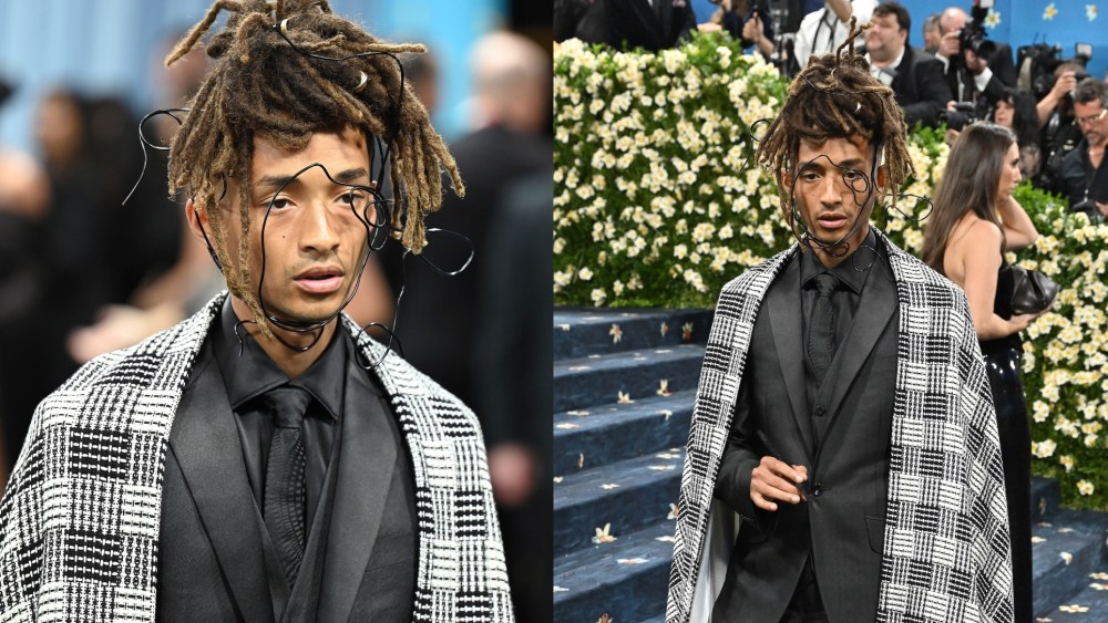 Jaden Smith at The 2025 Met Gala Celebrating "Superfine: Tailoring Black Style" held at the Metropolitan Museum of Art on May 05, 2025 in New York, New York.