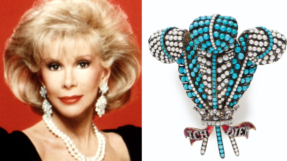 An Antique Multi-Gem and Diamond 'Prince-Of-Wales' Brooch, joan rivers jewelry