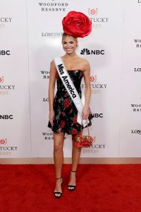 LOUISVILLE, KENTUCKY - MAY 03: Abbie Stockard attends Kentucky Derby 151 at Churchill Downs on May 03, 2025 in Louisville, Kentucky. (Photo by Jeff Schear/Getty Images for Churchill Downs)