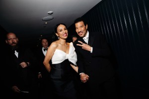 Lionel Richie and Lisa Parigi