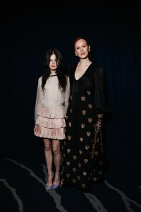 Scarlett White and Karen Elson