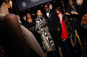 Teyana Taylor and Edward Enninful