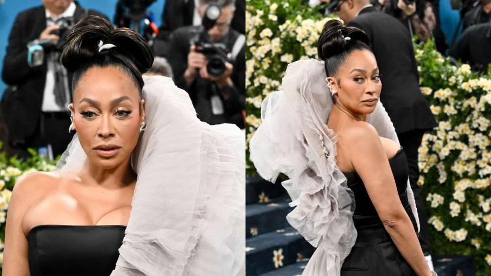 La La Anthony at The 2025 Met Gala Celebrating "Superfine: Tailoring Black Style" held at the Metropolitan Museum of Art on May 05, 2025 in New York, New York.
