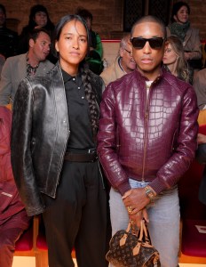 Helen Lasichanh and Pharrell Williams