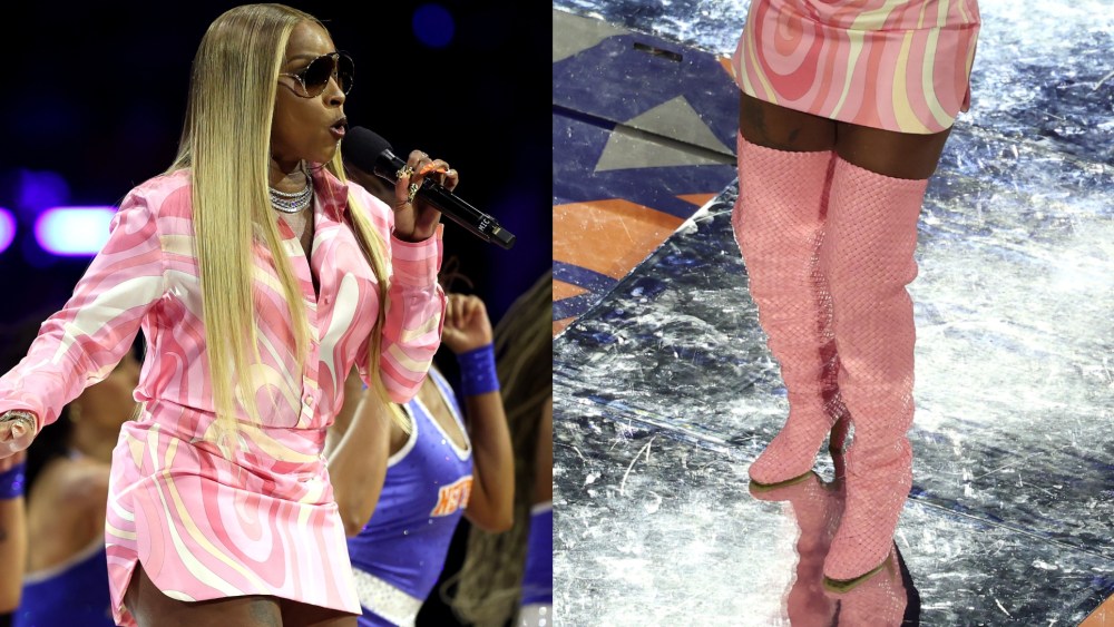Mary J Blige, Knicks Game, Bottega Veneta
