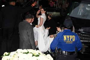 Rosalía at The Carlyle Hotel before the 2025 Met Gala: "Superfine: Tailoring Black Style" held at the Metropolitan Museum of Art on May 5, 2025 in New York, New York.