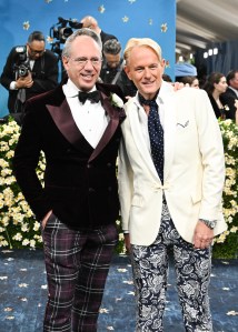 Francisco José Alcaraz, Daniel Benedict at The 2025 Met Gala Celebrating "Superfine: Tailoring Black Style" held at the Metropolitan Museum of Art on May 05, 2025 in New York, New York.