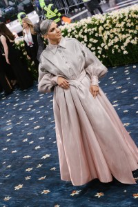 Radhika Jones at The 2025 Met Gala Celebrating "Superfine: Tailoring Black Style" held at The Metropolitan Museum of Art on May 05, 2025 in New York, New York.