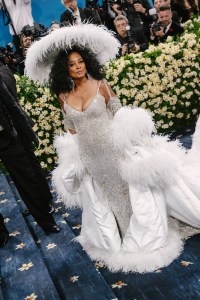 Diana Ross at The 2025 Met Gala Celebrating "Superfine: Tailoring Black Style" held at The Metropolitan Museum of Art on May 05, 2025 in New York, New York.
