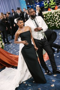 Gabrielle Union, Dwyane Wade at The 2025 Met Gala Celebrating "Superfine: Tailoring Black Style" held at The Metropolitan Museum of Art on May 05, 2025 in New York, New York. (Photo by Lexie Moreland/WWD via Getty Images)