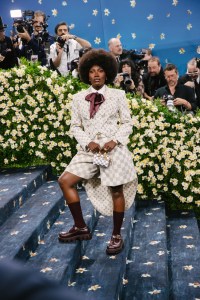 Doechii at The 2025 Met Gala Celebrating "Superfine: Tailoring Black Style" held at The Metropolitan Museum of Art on May 05, 2025 in New York, New York. (Photo by Lexie Moreland/WWD via Getty Images)