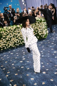 Priyanka Chopra at The 2025 Met Gala Celebrating "Superfine: Tailoring Black Style" held at The Metropolitan Museum of Art on May 05, 2025 in New York, New York. (Photo by Lexie Moreland/WWD via Getty Images)