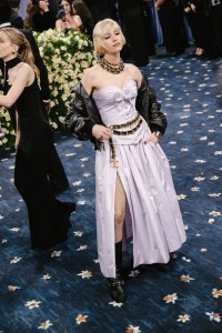 Angèle at The 2025 Met Gala Celebrating "Superfine: Tailoring Black Style" held at The Metropolitan Museum of Art on May 05, 2025 in New York, New York. (Photo by Lexie Moreland/WWD via Getty Images)