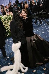 Alessandro Michele, Lana Del Rey at The 2025 Met Gala Celebrating "Superfine: Tailoring Black Style" held at The Metropolitan Museum of Art on May 05, 2025 in New York, New York. (Photo by Lexie Moreland/WWD via Getty Images)