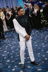 Nnamdi Asomugha at The 2025 Met Gala Celebrating "Superfine: Tailoring Black Style" held at The Metropolitan Museum of Art on May 05, 2025 in New York, New York.