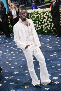 Ibrahim Kamara at The 2025 Met Gala Celebrating "Superfine: Tailoring Black Style" held at The Metropolitan Museum of Art on May 05, 2025 in New York, New York.