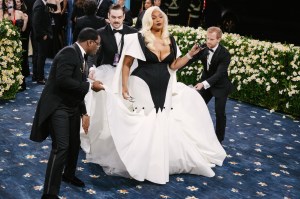 Lizzo at The 2025 Met Gala Celebrating "Superfine: Tailoring Black Style" held at The Metropolitan Museum of Art on May 05, 2025 in New York, New York.