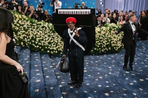 André 3000 at The 2025 Met Gala Celebrating "Superfine: Tailoring Black Style" held at The Metropolitan Museum of Art on May 05, 2025 in New York, New York.
