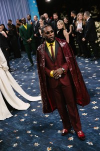 Burna Boy at The 2025 Met Gala Celebrating "Superfine: Tailoring Black Style" held at The Metropolitan Museum of Art on May 05, 2025 in New York, New York.