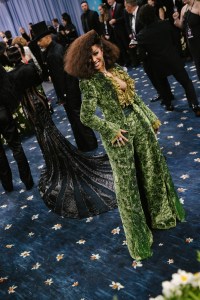 Cardi B at The 2025 Met Gala Celebrating "Superfine: Tailoring Black Style" held at The Metropolitan Museum of Art on May 05, 2025 in New York, New York.