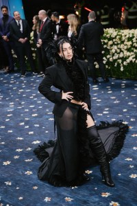 Charli XCX at The 2025 Met Gala Celebrating "Superfine: Tailoring Black Style" held at The Metropolitan Museum of Art on May 05, 2025 in New York, New York.