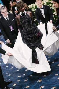 Anok Yai at The 2025 Met Gala Celebrating "Superfine: Tailoring Black Style" held at The Metropolitan Museum of Art on May 05, 2025 in New York, New York.